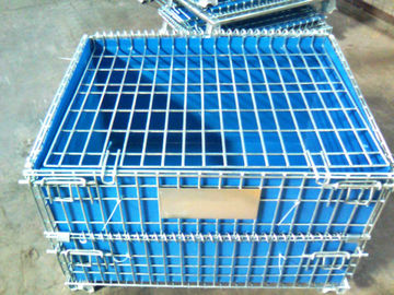 Küçük parçalar için PP Kurulu koruma kapak tel örgü konteyner