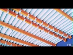 Soğuk Haddelenmiş Çelik Endüstriyel Asma Katlar Depo İçin, Mavi / Turuncu